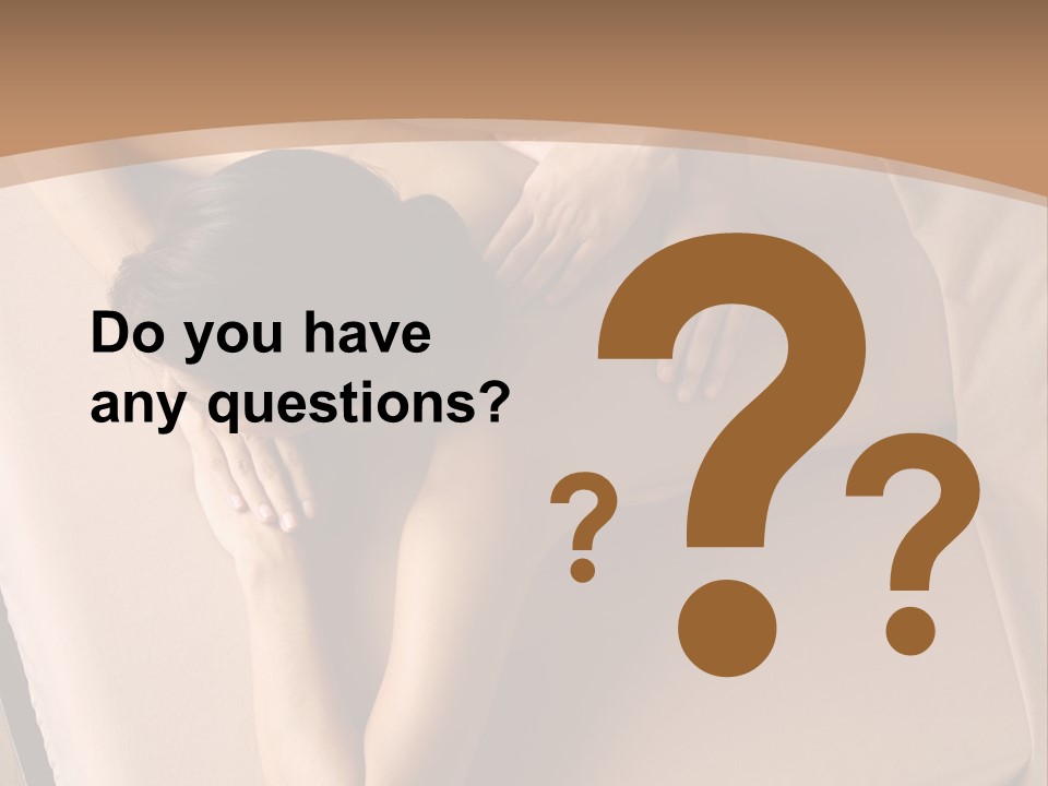 Clinic Vitality Oil PowerPoint Template