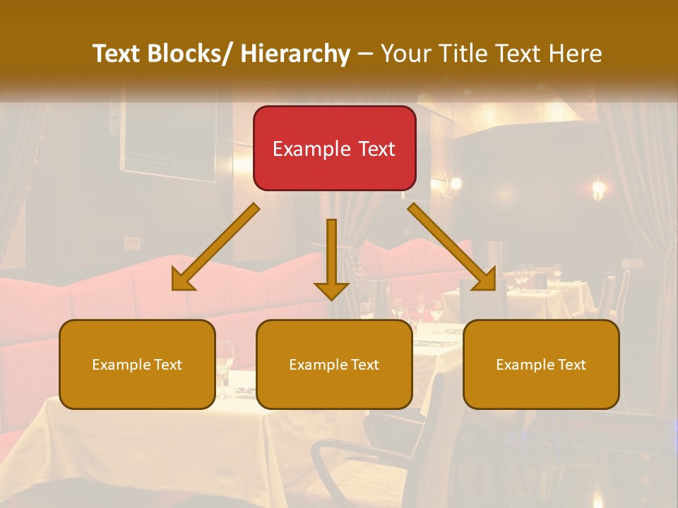 Meal Hall Curtain PowerPoint Template