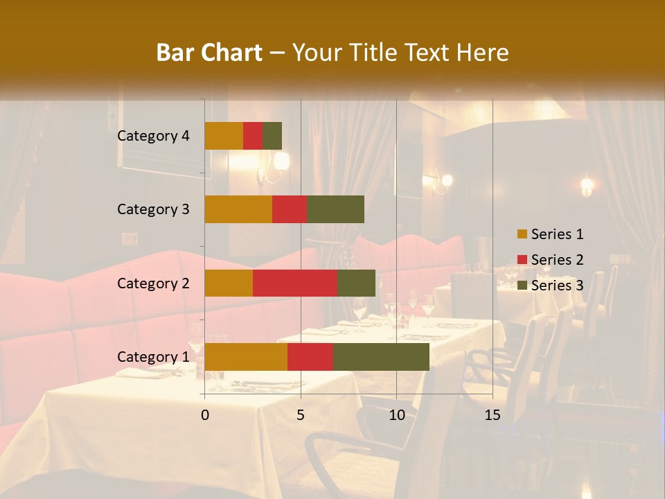 Meal Hall Curtain PowerPoint Template