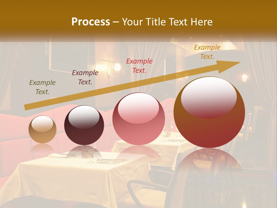 Meal Hall Curtain PowerPoint Template