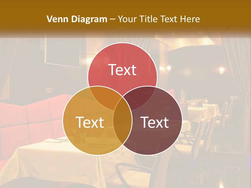 Meal Hall Curtain PowerPoint Template