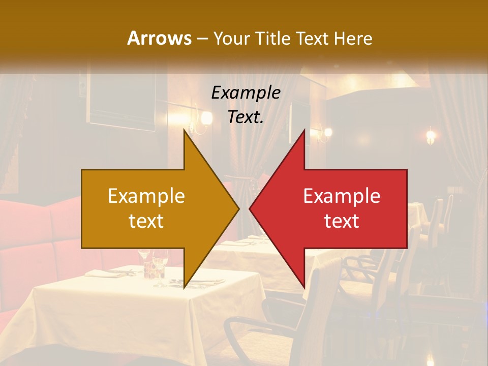 Meal Hall Curtain PowerPoint Template