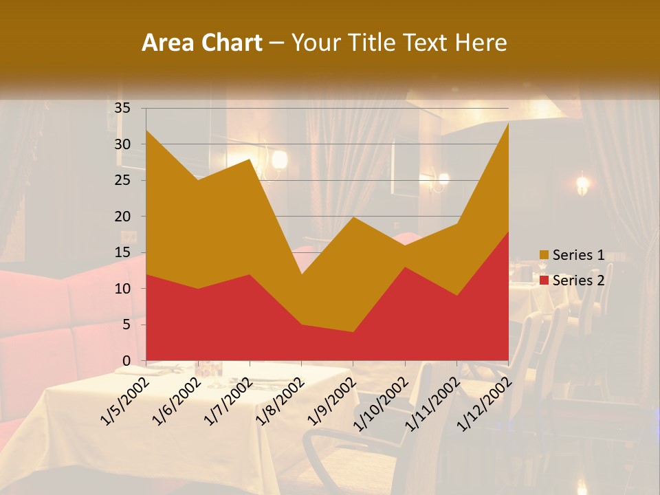 Meal Hall Curtain PowerPoint Template