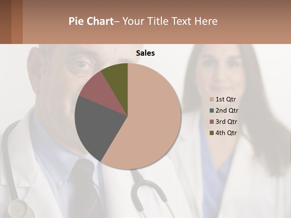 Mature Ethnic Adult PowerPoint Template