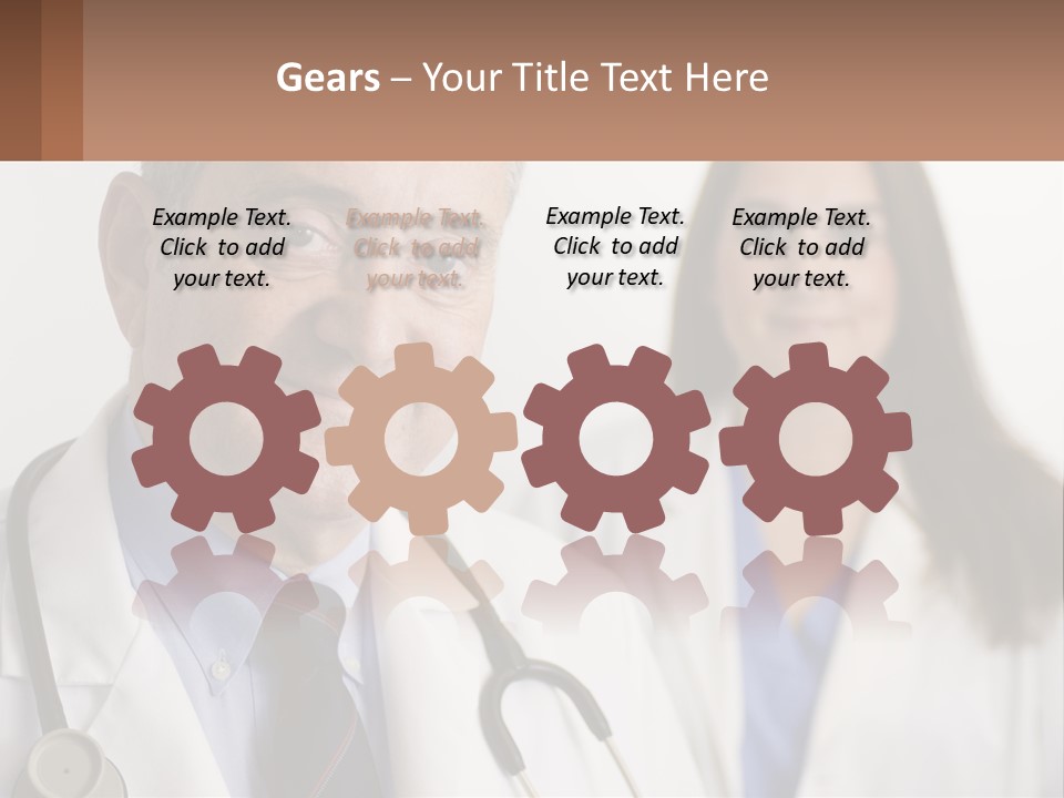 Mature Ethnic Adult PowerPoint Template