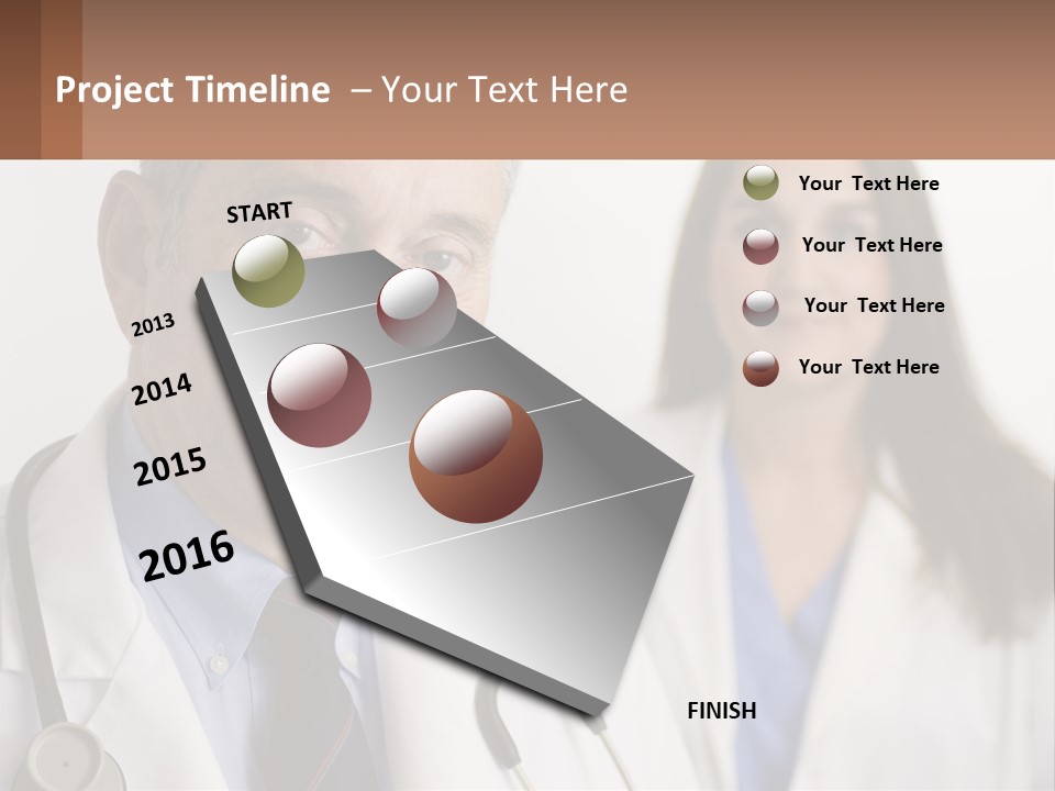 Mature Ethnic Adult PowerPoint Template