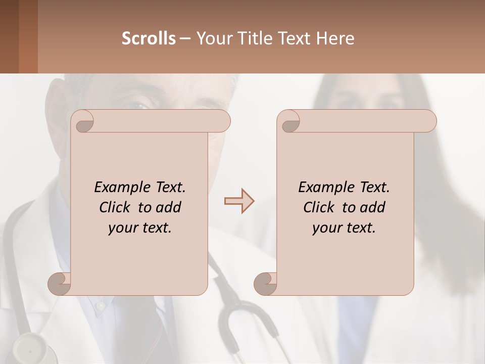 Mature Ethnic Adult PowerPoint Template