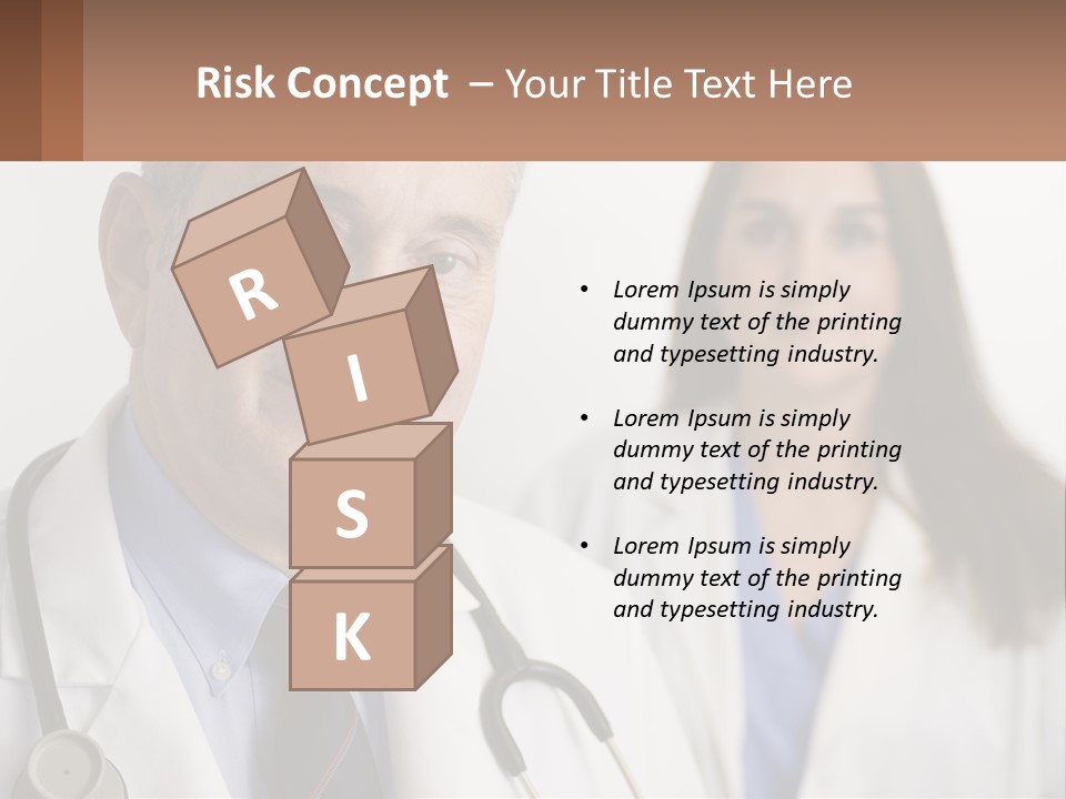 Mature Ethnic Adult PowerPoint Template