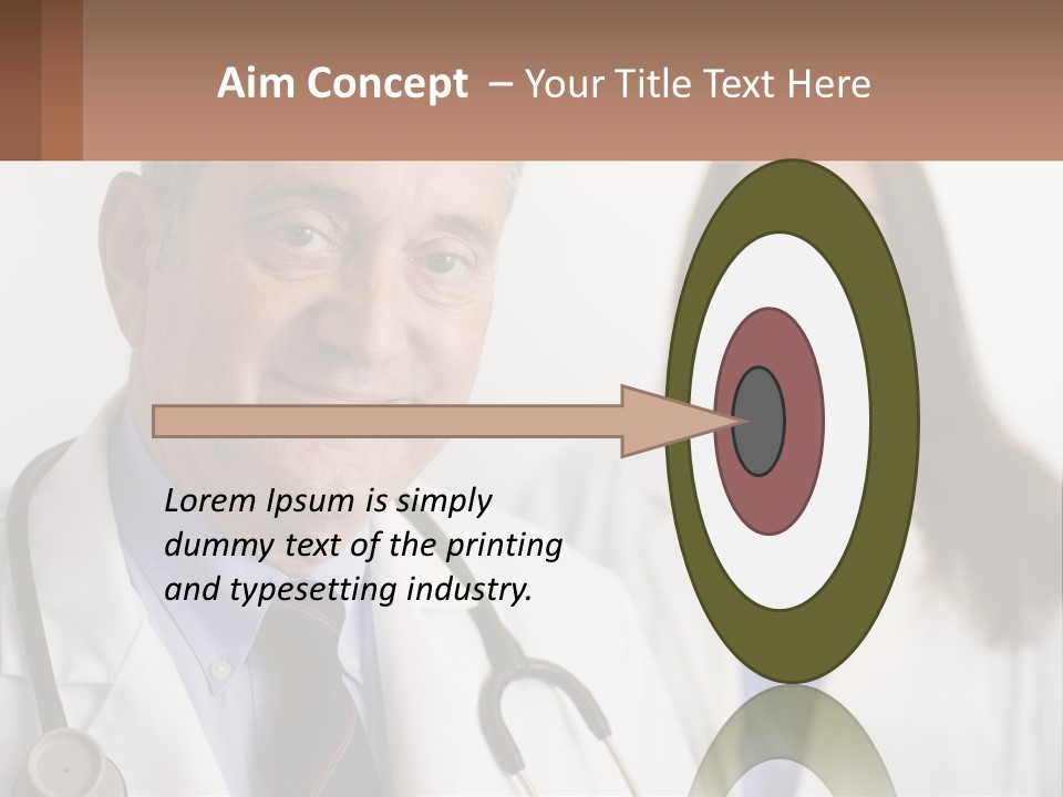 Mature Ethnic Adult PowerPoint Template