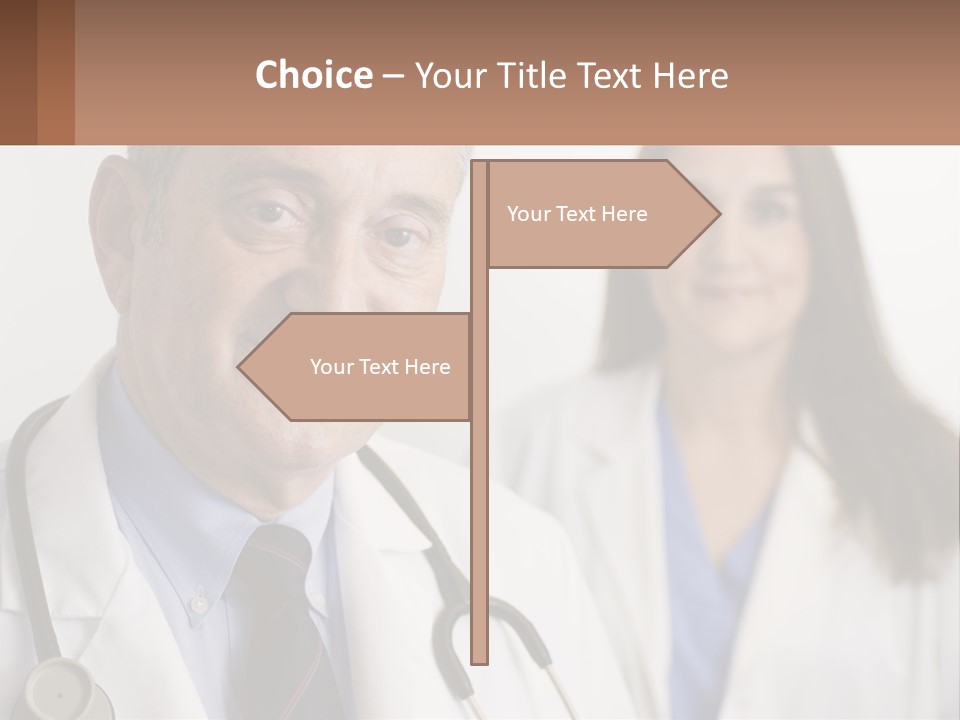 Mature Ethnic Adult PowerPoint Template