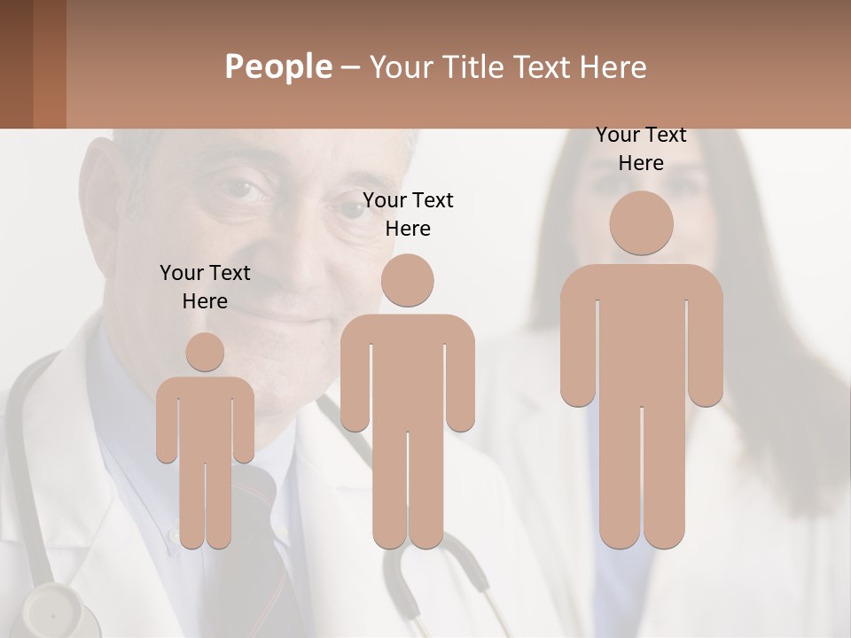 Mature Ethnic Adult PowerPoint Template