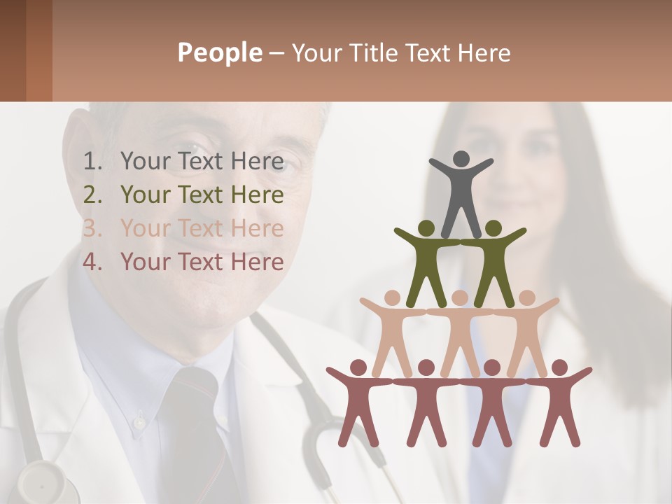 Mature Ethnic Adult PowerPoint Template