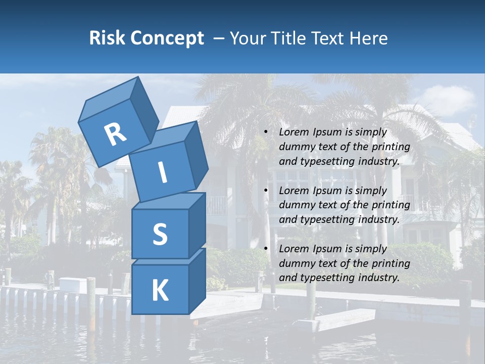 Luxury Sky Live PowerPoint Template