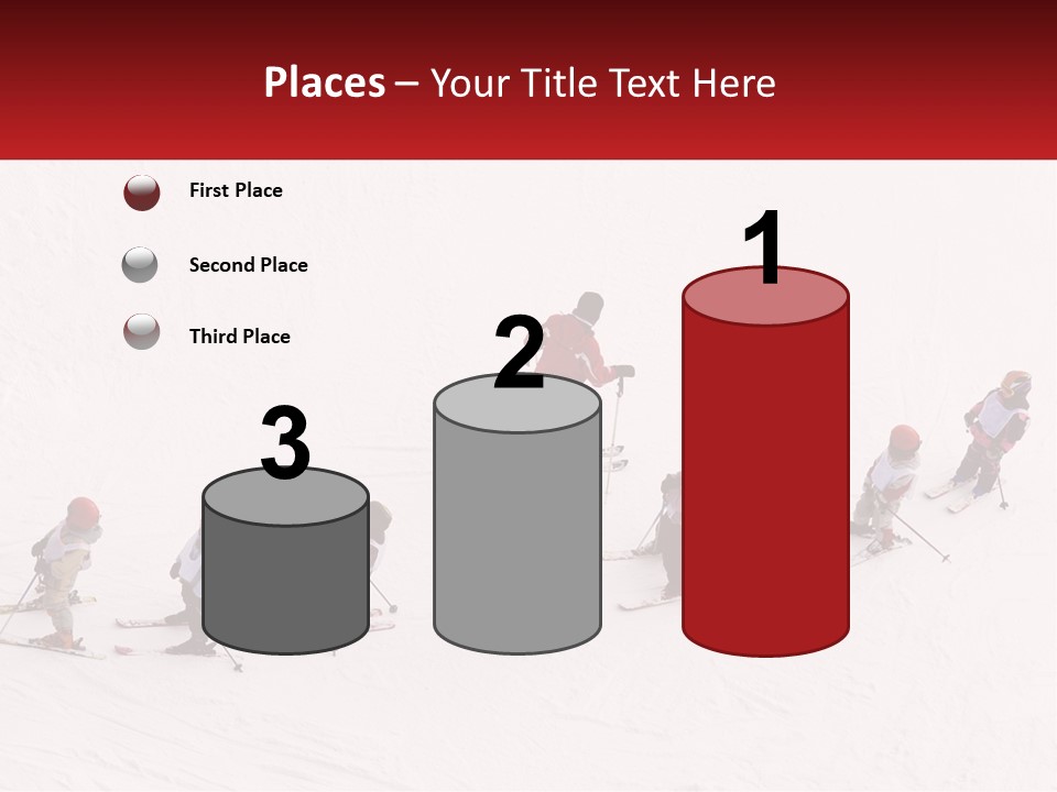 Exercise Ski Work PowerPoint Template