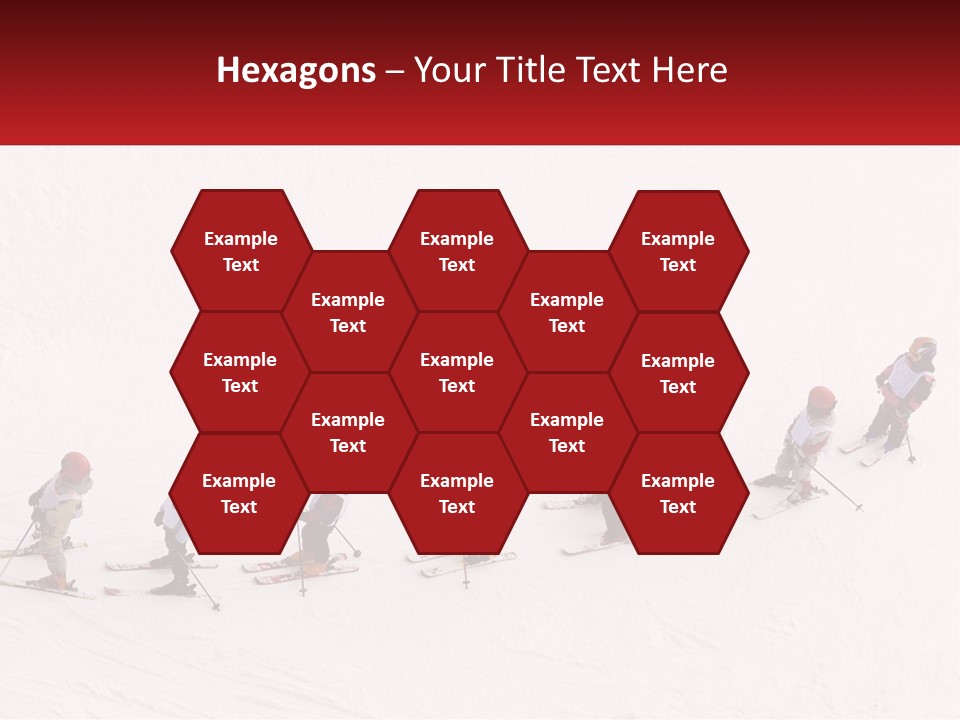 Exercise Ski Work PowerPoint Template