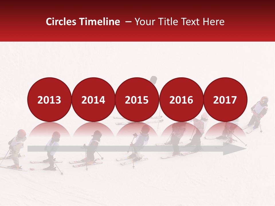 Exercise Ski Work PowerPoint Template