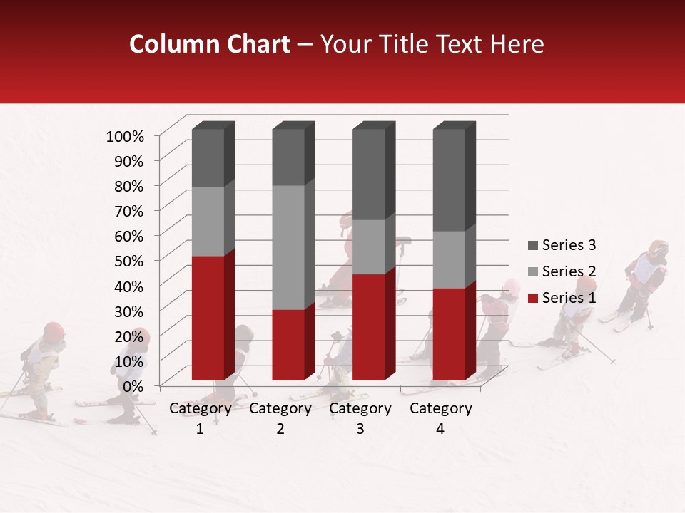 Exercise Ski Work PowerPoint Template