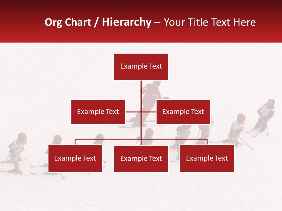 Exercise Ski Work PowerPoint Template