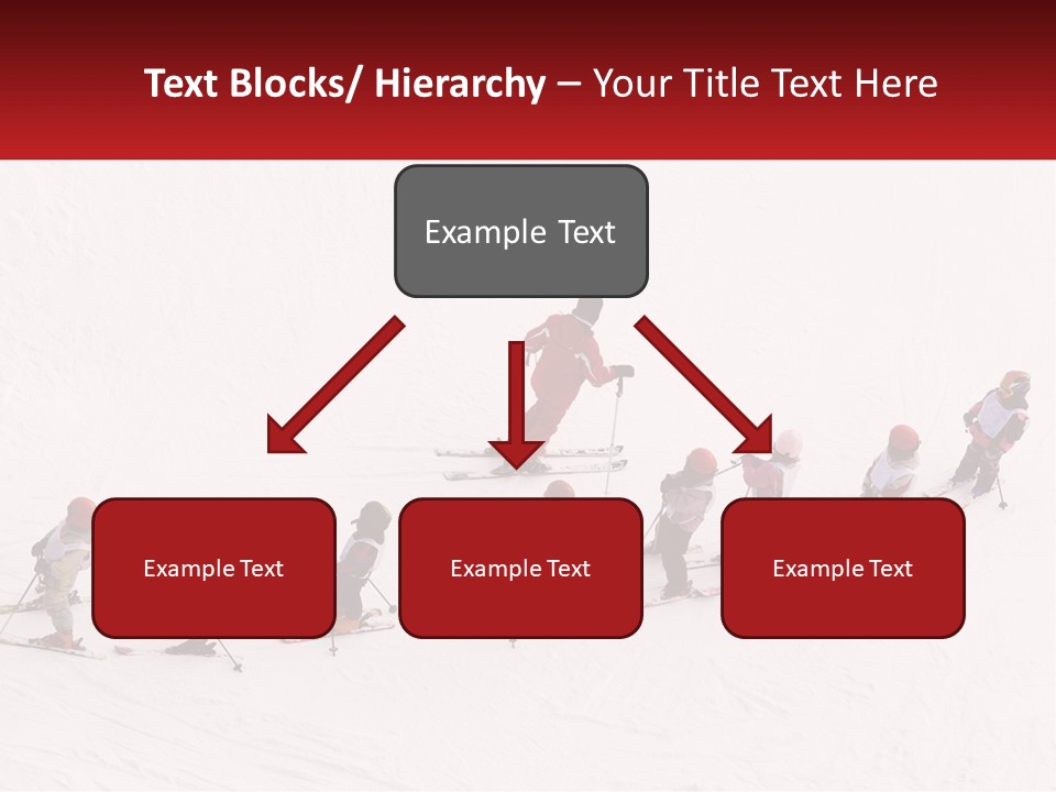 Exercise Ski Work PowerPoint Template