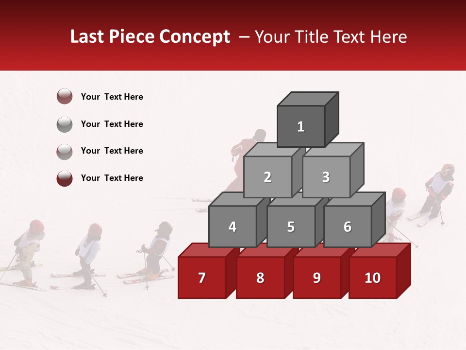 Exercise Ski Work PowerPoint Template