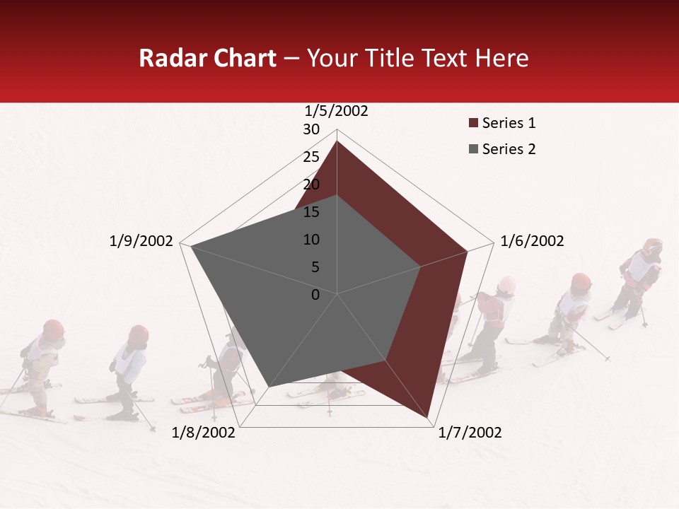 Exercise Ski Work PowerPoint Template