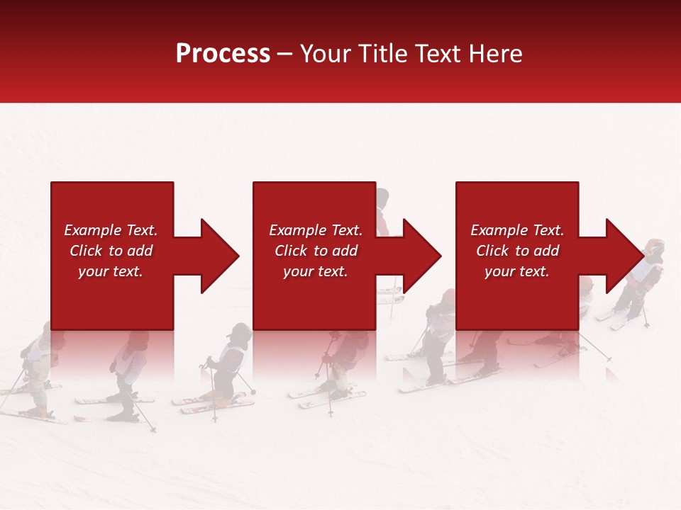 Exercise Ski Work PowerPoint Template