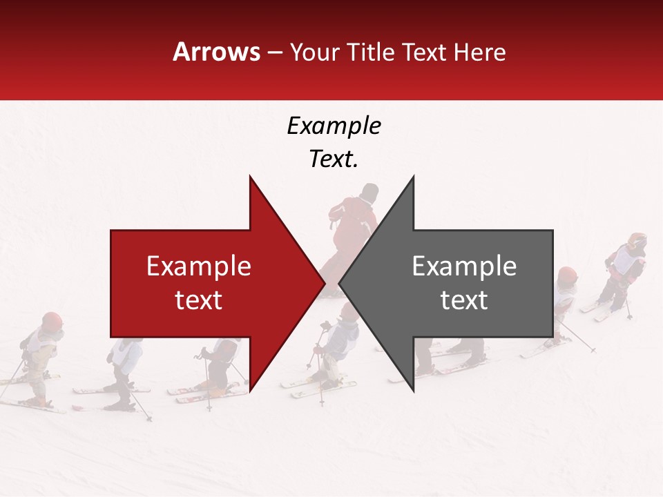 Exercise Ski Work PowerPoint Template