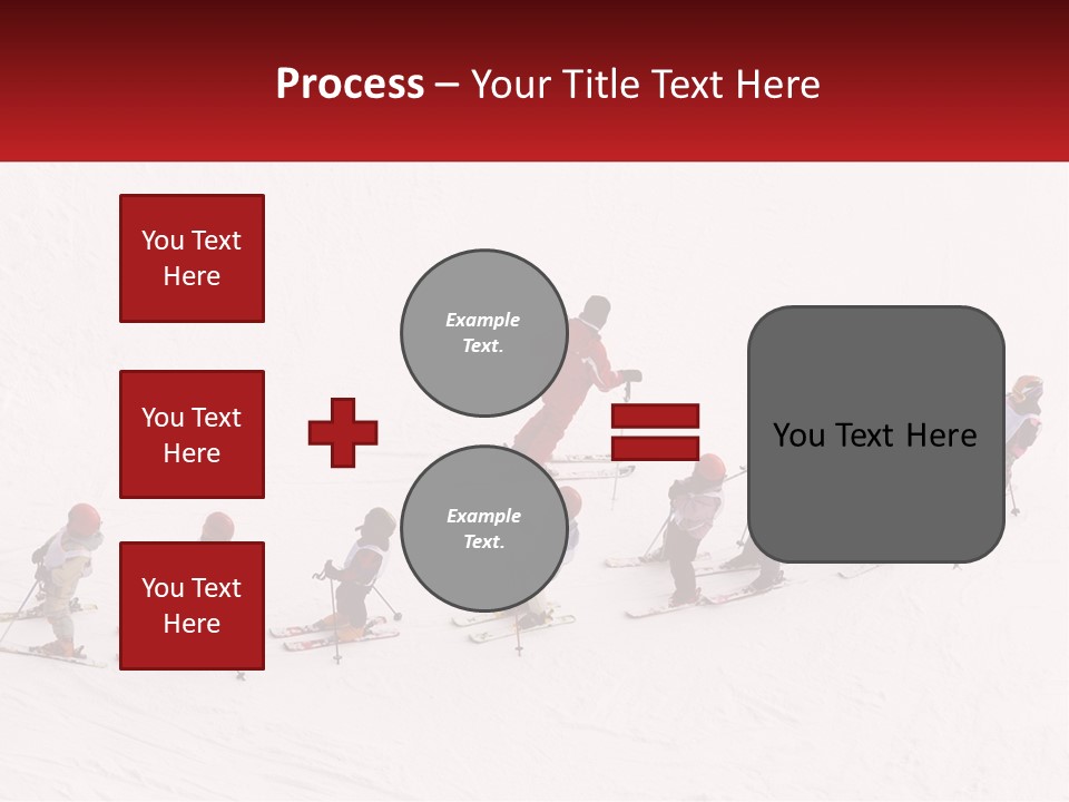 Exercise Ski Work PowerPoint Template