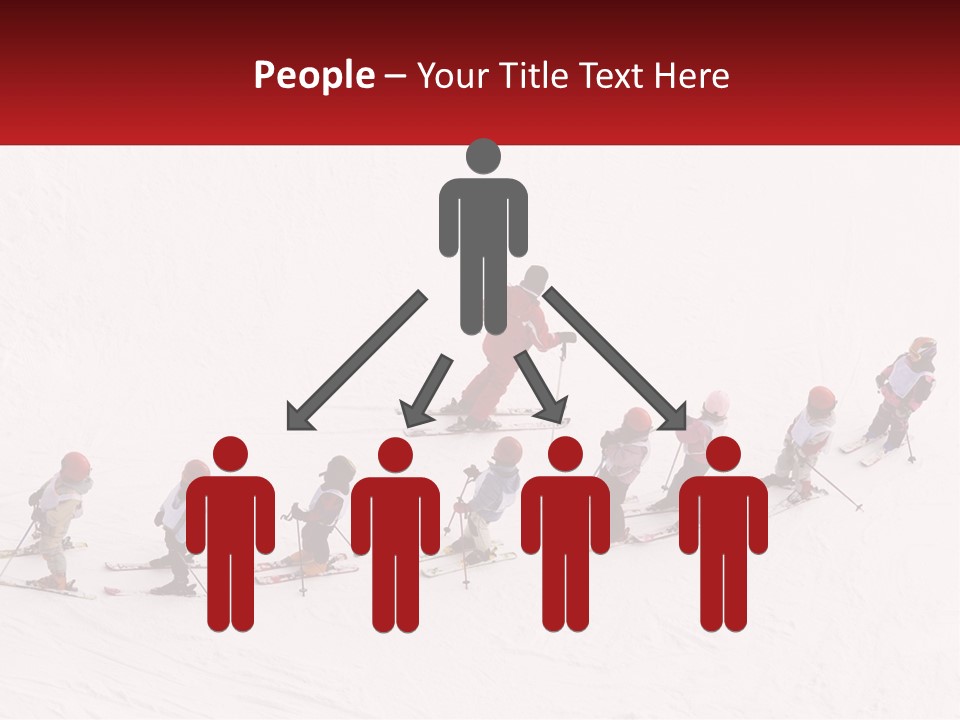 Exercise Ski Work PowerPoint Template