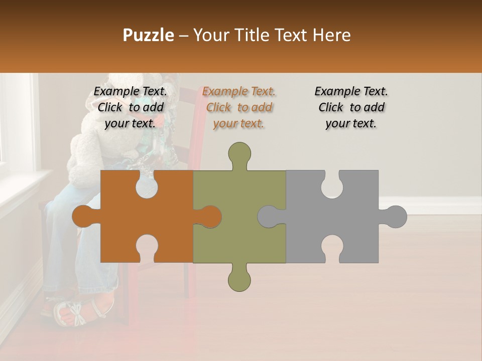 Hurt Red Sad PowerPoint Template