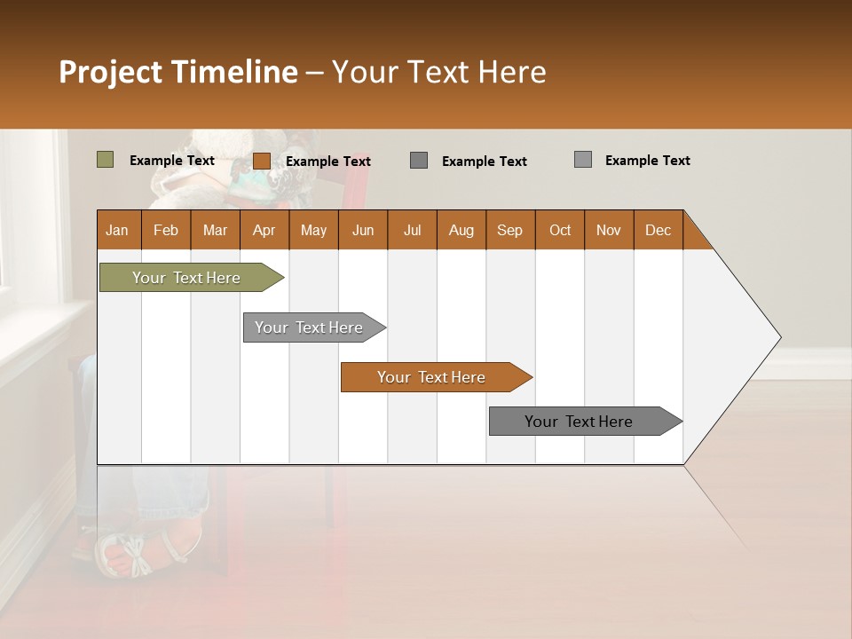 Hurt Red Sad PowerPoint Template