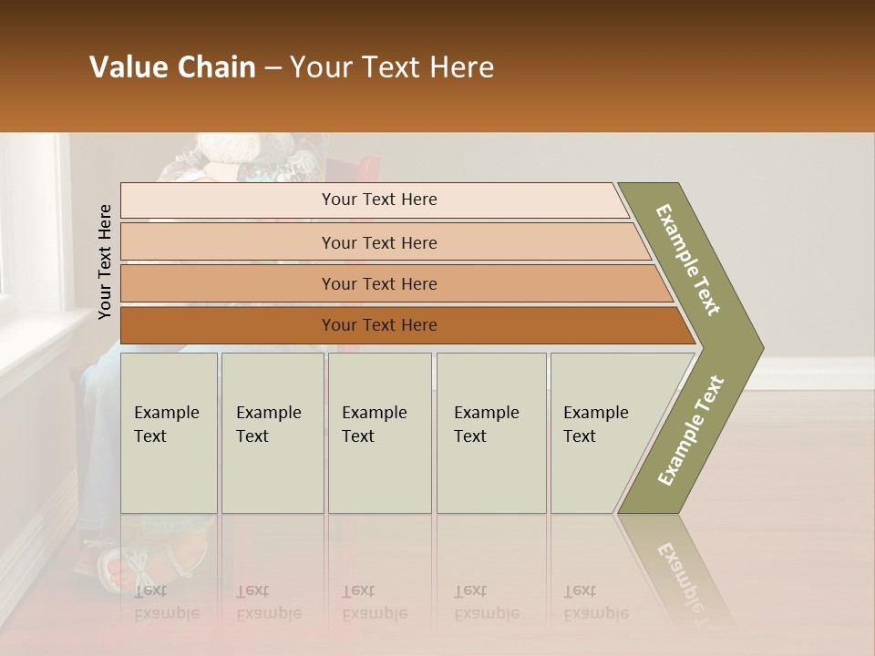 Hurt Red Sad PowerPoint Template