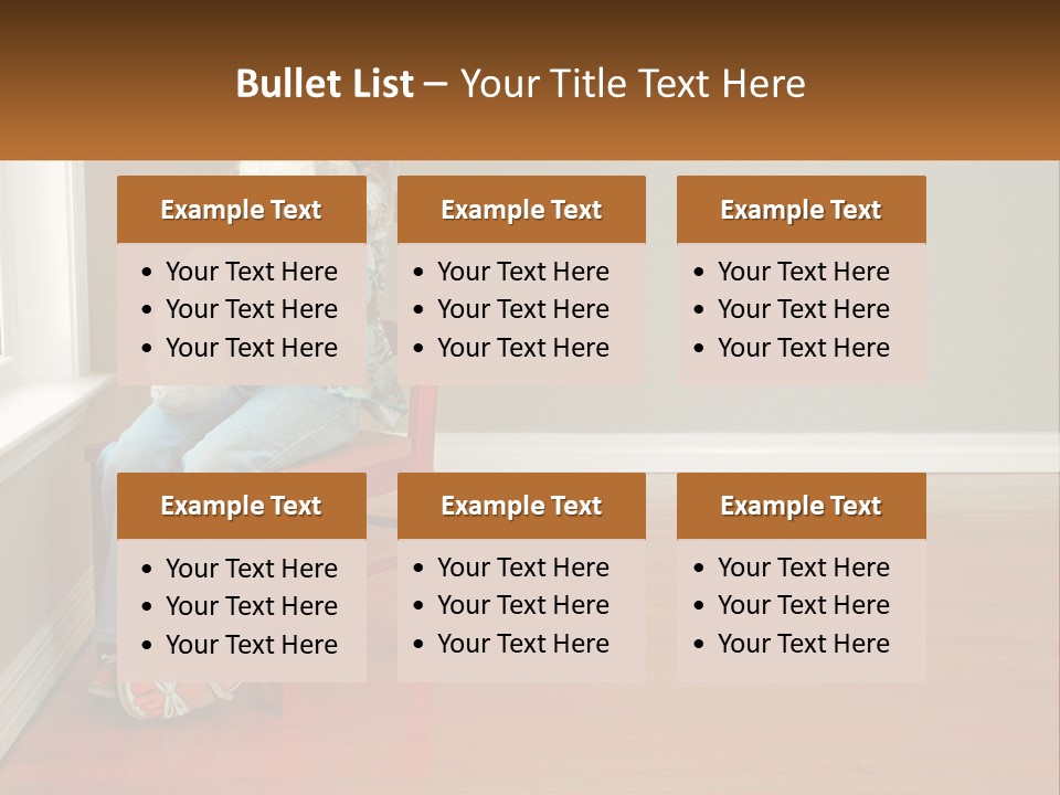 Hurt Red Sad PowerPoint Template