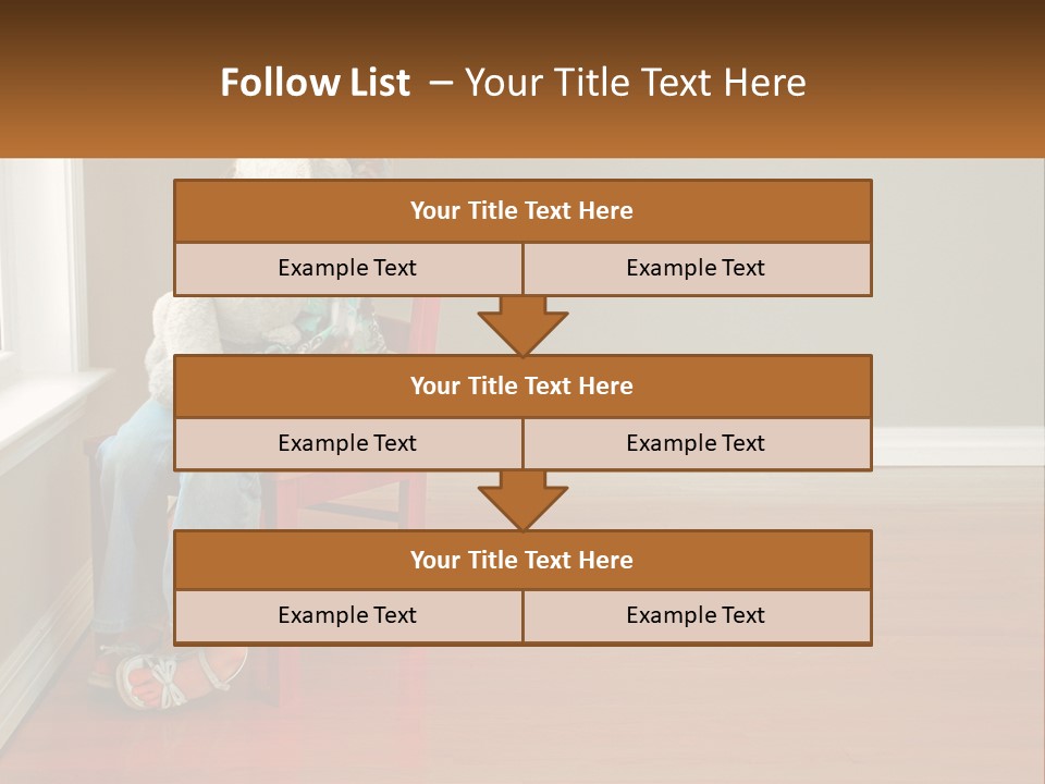 Hurt Red Sad PowerPoint Template