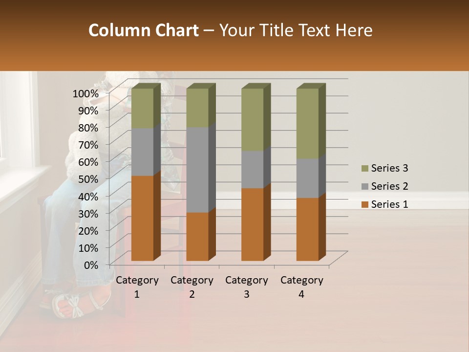 Hurt Red Sad PowerPoint Template