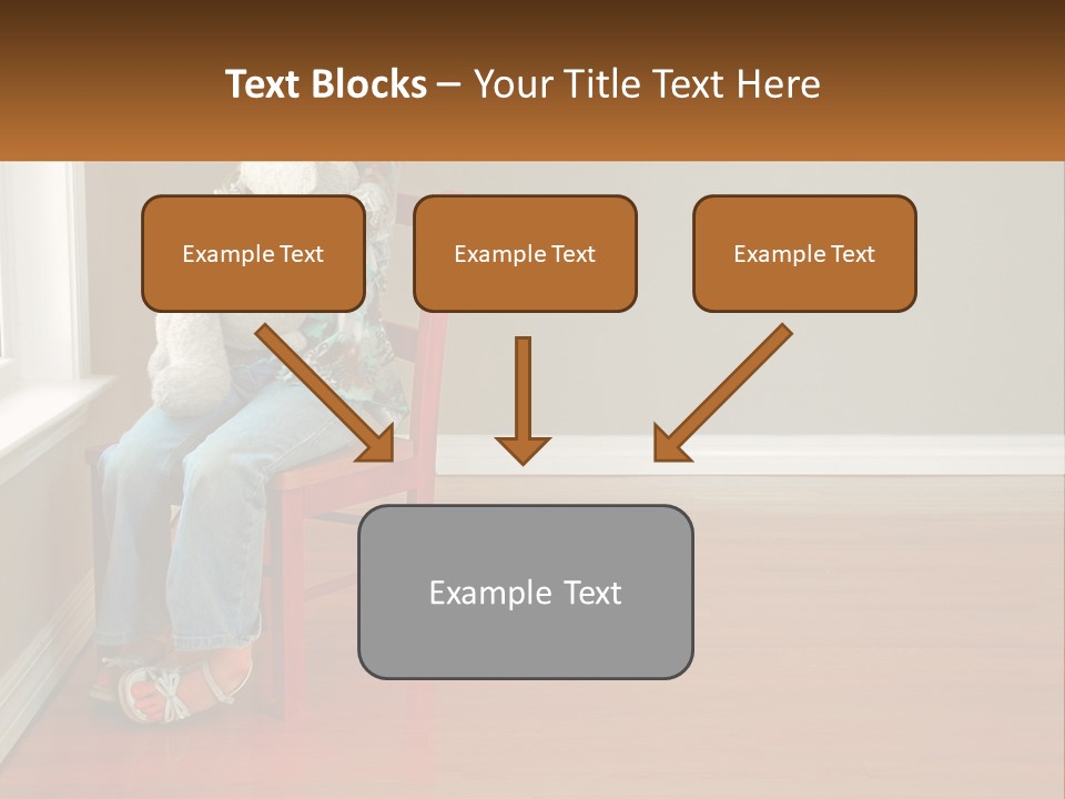Hurt Red Sad PowerPoint Template