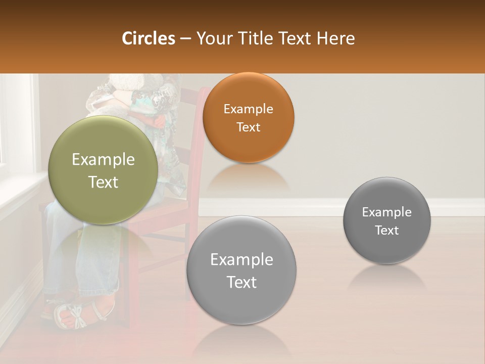 Hurt Red Sad PowerPoint Template