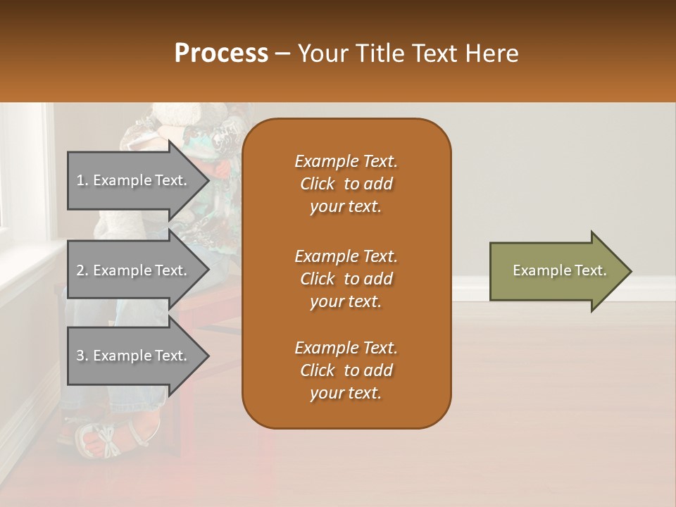 Hurt Red Sad PowerPoint Template