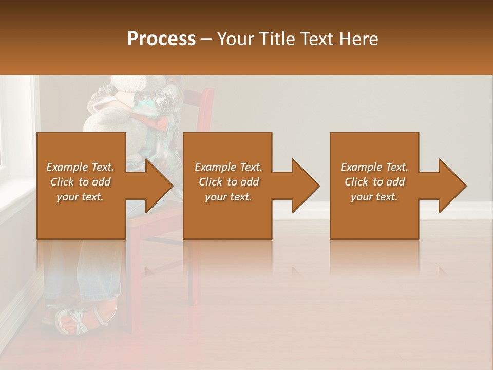 Hurt Red Sad PowerPoint Template