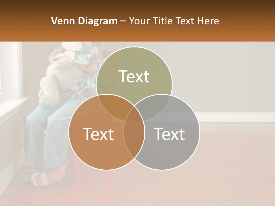 Hurt Red Sad PowerPoint Template