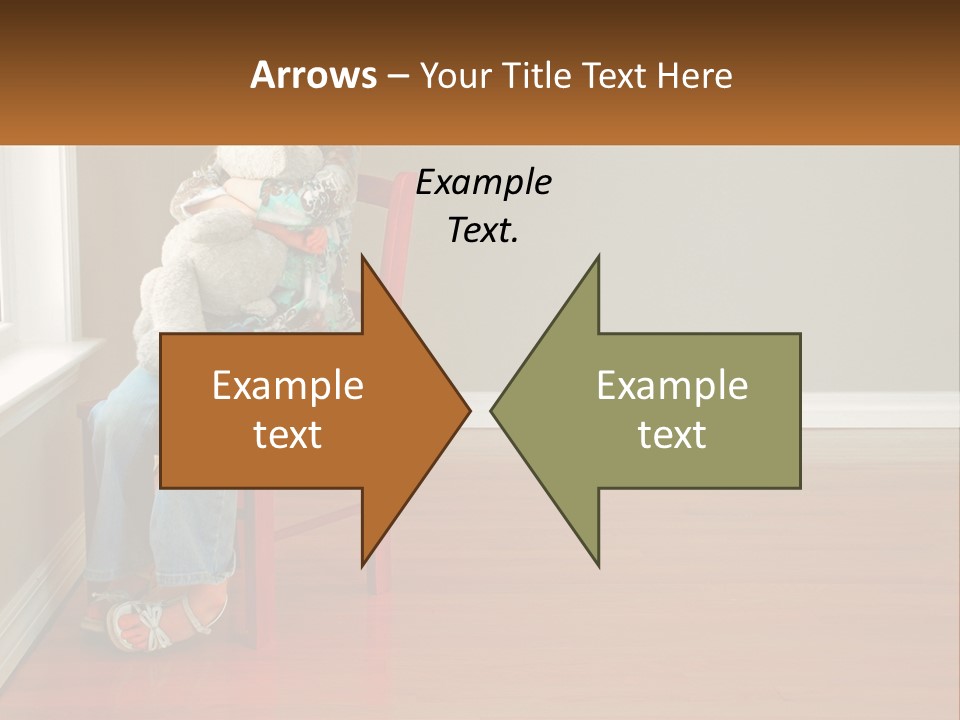 Hurt Red Sad PowerPoint Template
