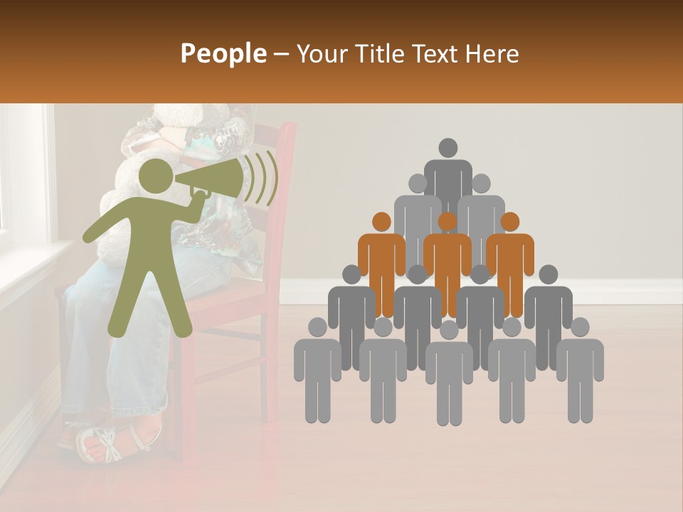 Hurt Red Sad PowerPoint Template