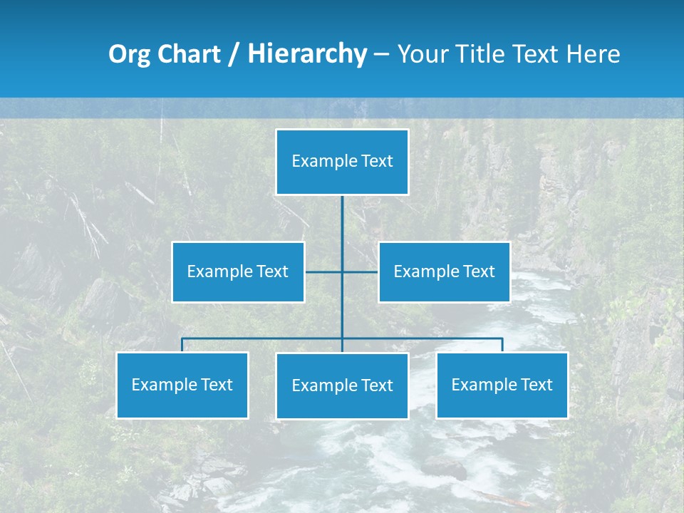 Wilderness Bank Vista PowerPoint Template