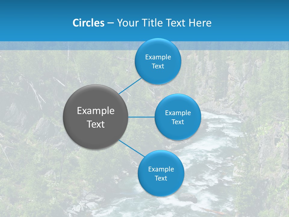 Wilderness Bank Vista PowerPoint Template