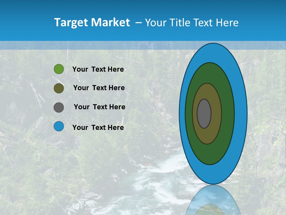 Wilderness Bank Vista PowerPoint Template