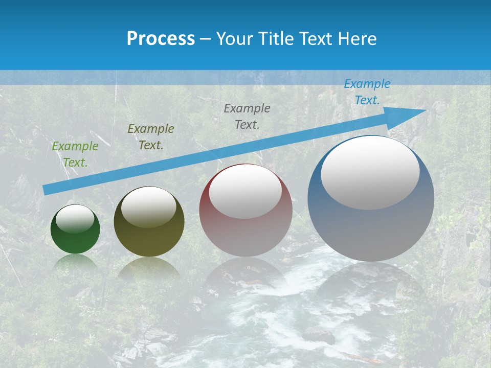 Wilderness Bank Vista PowerPoint Template