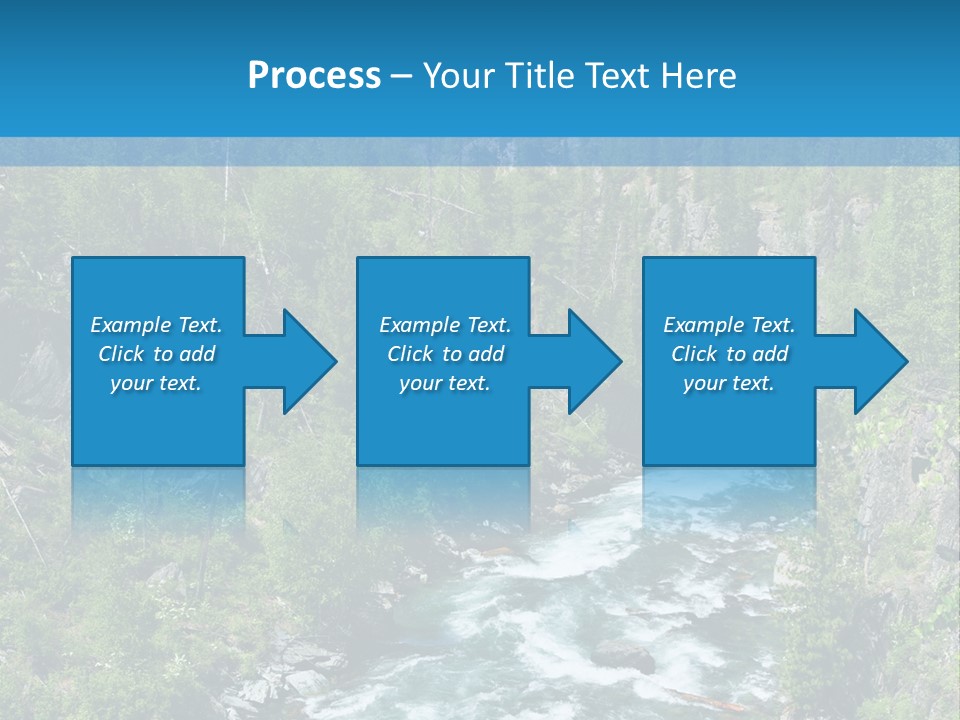 Wilderness Bank Vista PowerPoint Template