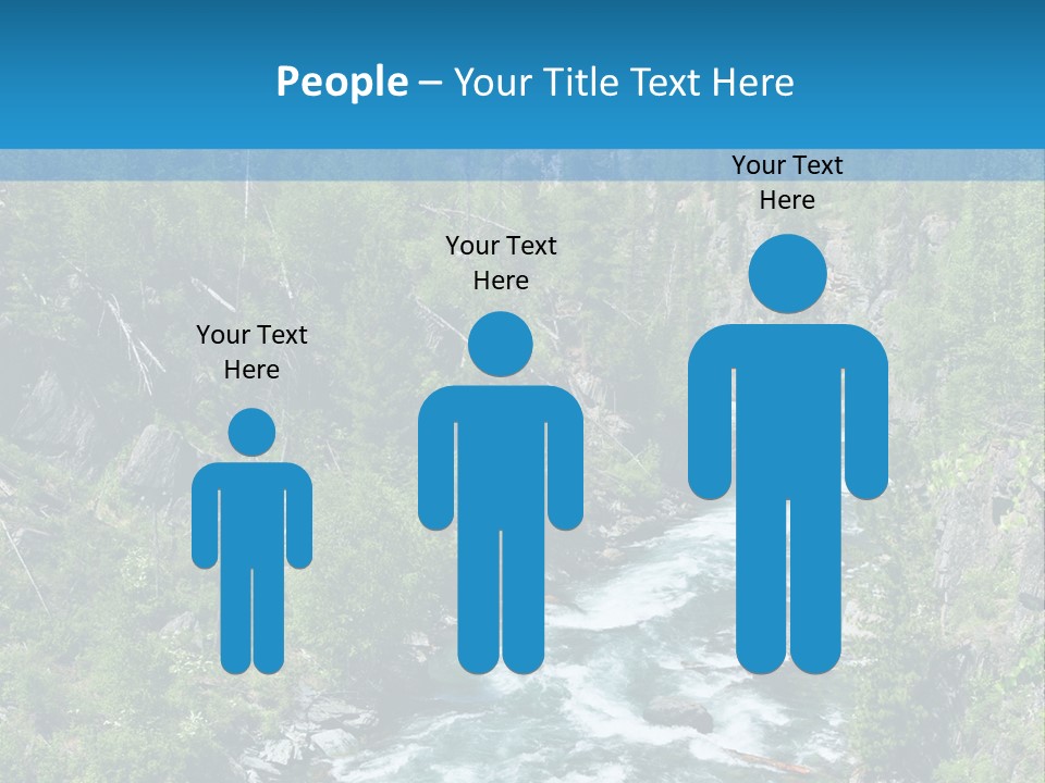 Wilderness Bank Vista PowerPoint Template