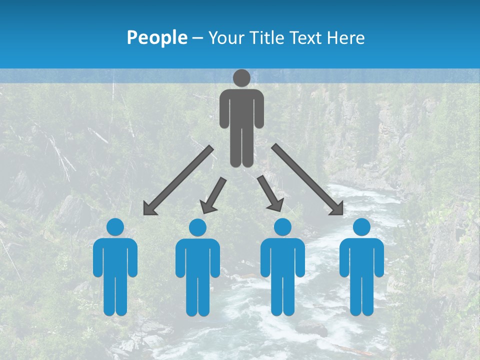 Wilderness Bank Vista PowerPoint Template