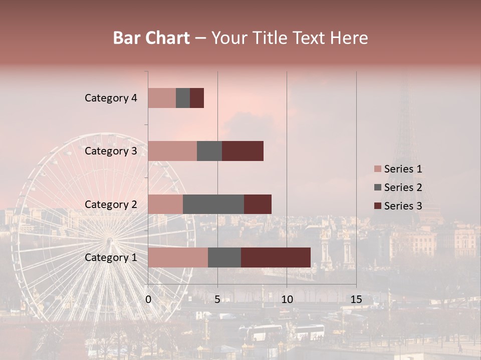 Ferris Wheel In Paris PowerPoint Template